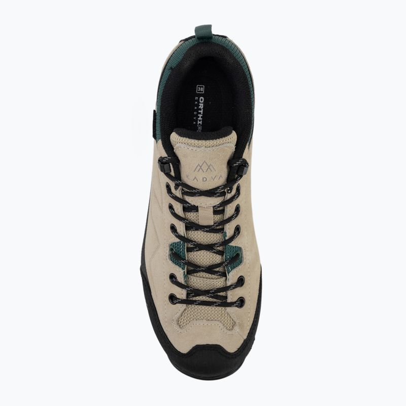 Damen-Trekkingschuhe KADVA NEVRA WP niedrige Leder beige 11
