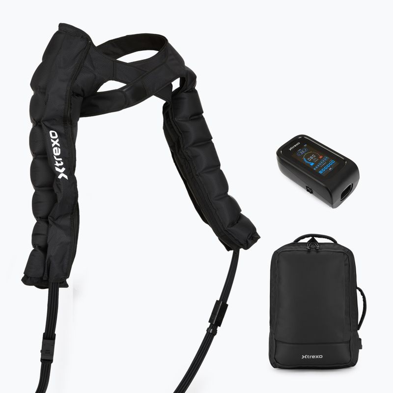 XTREXO Massager AIRPRESSO 8 Kompressionsmassageärmel schwarz