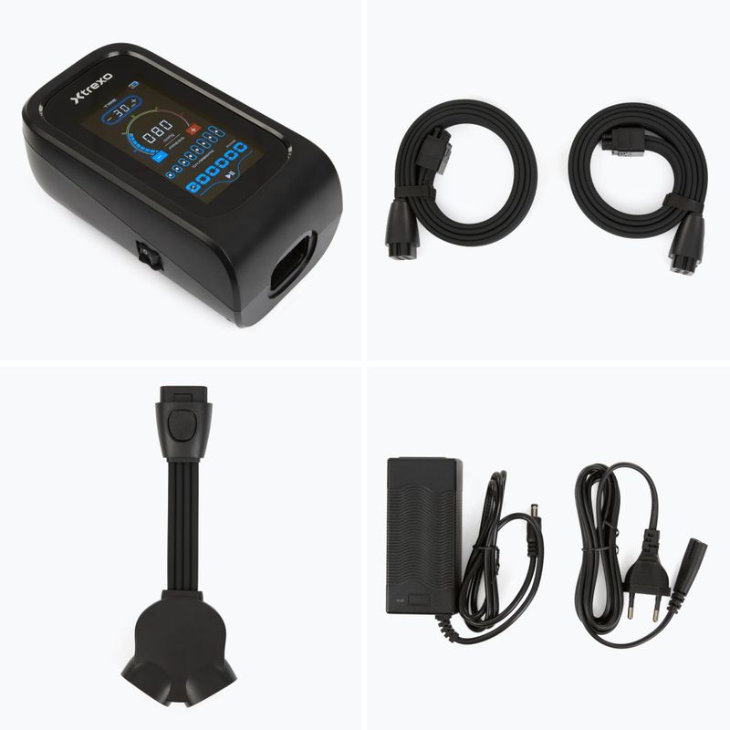 XTREXO Massager AIRPRESSO 8 Kompressionsmassageärmel schwarz 9