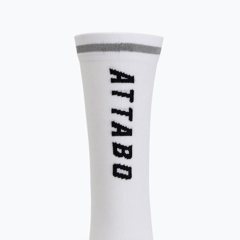 ATTABO Maxis Visible Pro Fahrradsocken 3 Paar Weiß 5