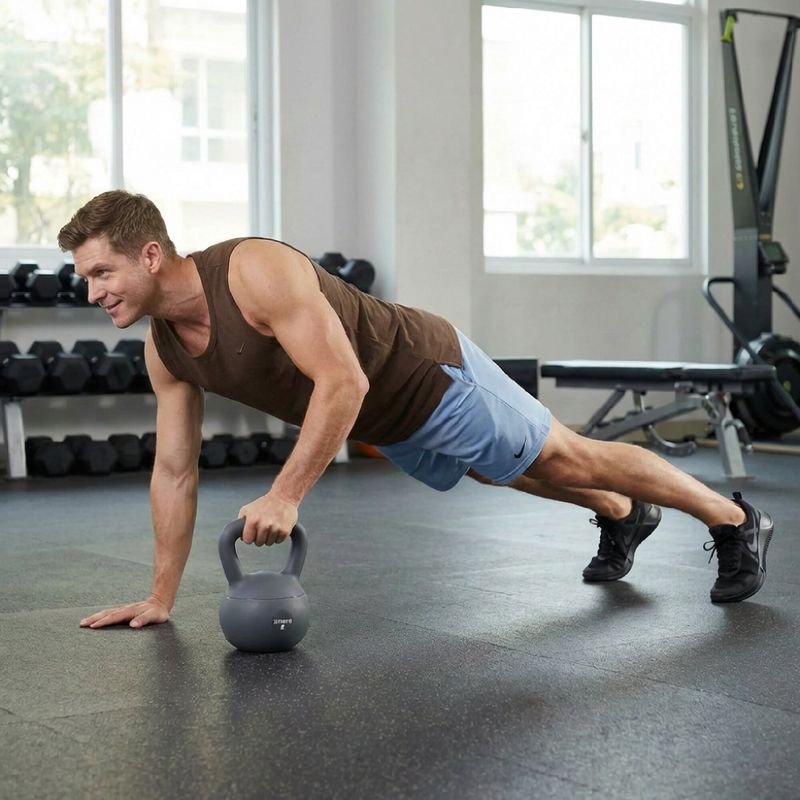 Weiche Kettlebell XTREXO 4 kg grey 3