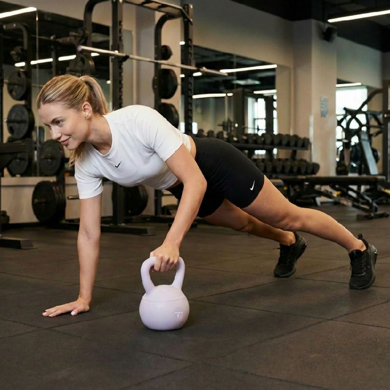 Soft-Kettlebell XTREXO 4 kg Lila 3