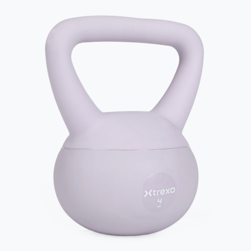 Soft-Kettlebell XTREXO 4 kg Lila 7