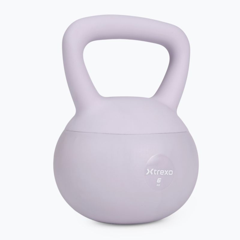 Weiche Kettlebell XTREXO 6 kg purple 7
