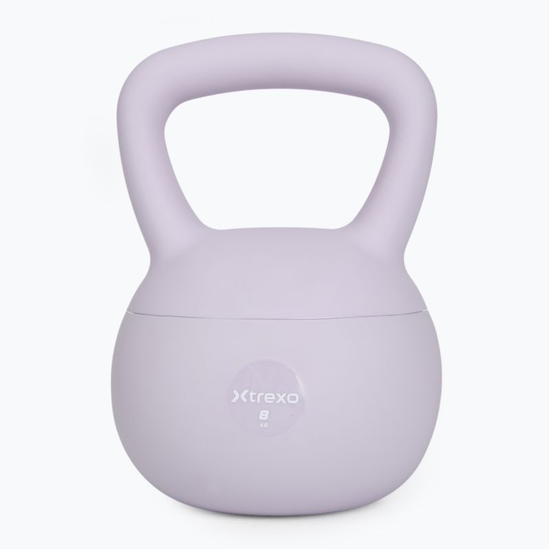 Weiche Kettlebell XTREXO 8 kg purple 7