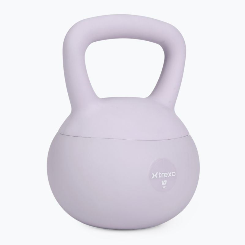 Weiche Kettlebell XTREXO 10 kg purple 7