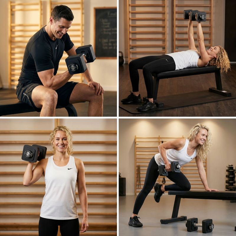 Verstellbare Hantel XTREXO 15 kg black 5