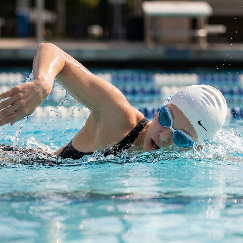 Schwimmbrille AQUASTIC Isti white 10