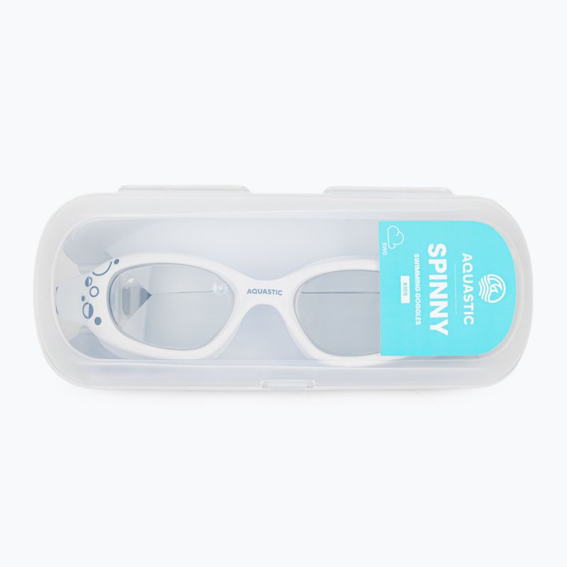 Kinder-Schwimmbrille AQUASTIC Spinny blue 11