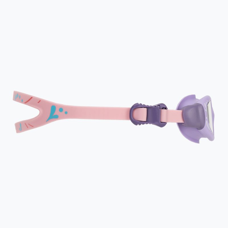 Kinder-Schwimmbrille AQUASTIC Spinny purple 9