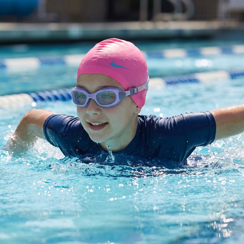Kinder-Schwimmbrille AQUASTIC Spinny purple 6