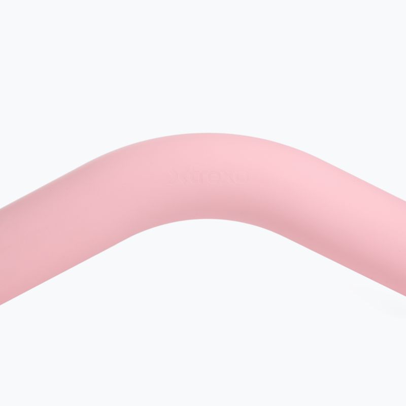 Gebogene Hantelstange XTREXO SCULPT 110 cm pink 4