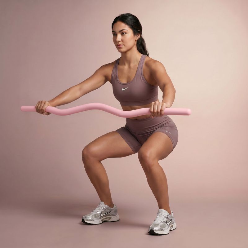 Gebogener Griff XTREXO SCULPT 110 cm rosa 3