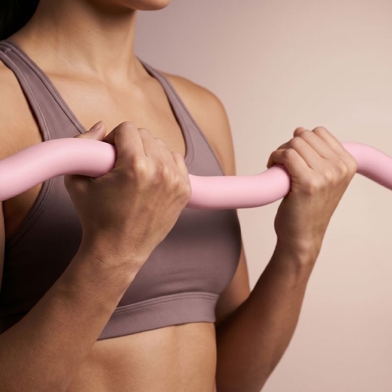 Gebogener Griff XTREXO SCULPT 110 cm rosa 6