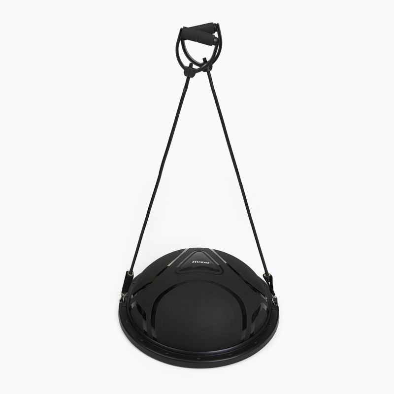 Gymnastikball XTREXO proFIT with bands black 8