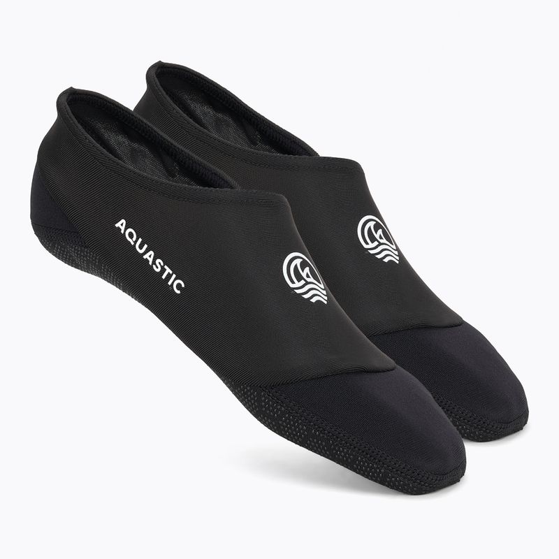 AQUASTIC Seavie Anti-Rutsch-Pool-Socken schwarz