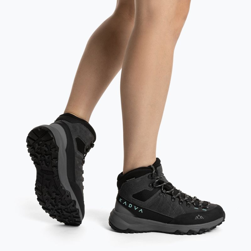 Damen-Trekkingschuhe KADVA Stride Mid WaterProof grau 2