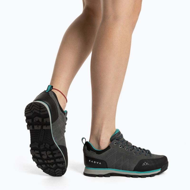 Damen-Trekkingschuhe KADVA Stride Low WaterProof grau 2