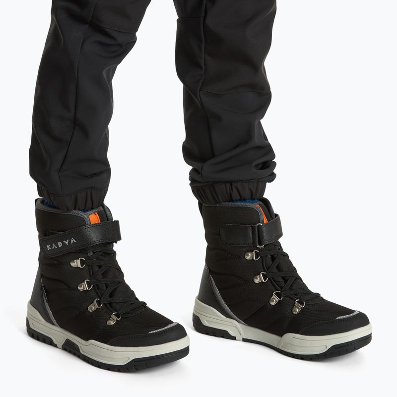 Kinder-Winterstiefel KADVA Flow WaterProof schwarz 2