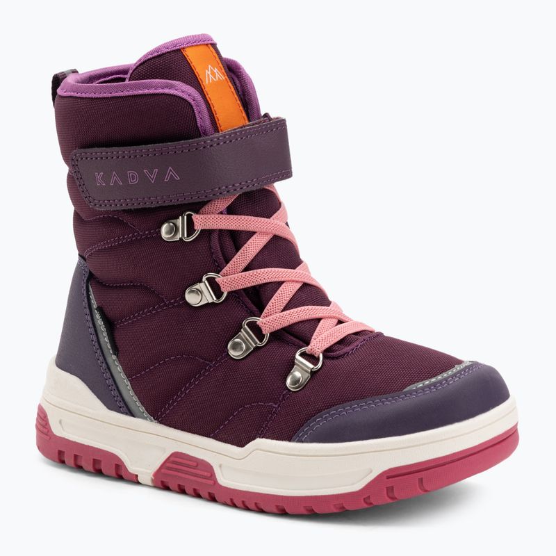 KADVA Flow WaterProof Kinder-Schneestiefel kastanienbraun