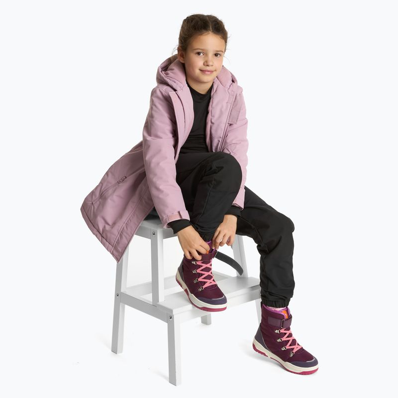 KADVA Flow WaterProof Kinder-Schneestiefel kastanienbraun 4