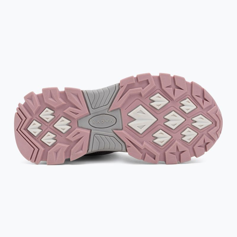 Kinder-Trekkingschuhe KADVA Rocky Trail Mid WaterProof Softshell grau 7