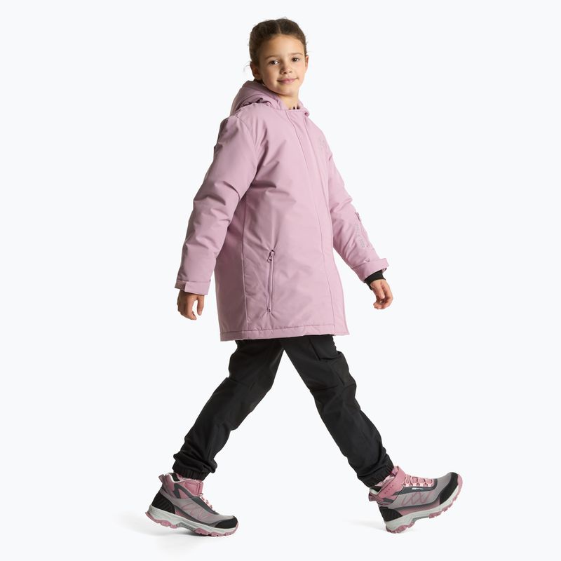 Kinder-Trekkingschuhe KADVA Rocky Trail Mid WaterProof Softshell grau 3