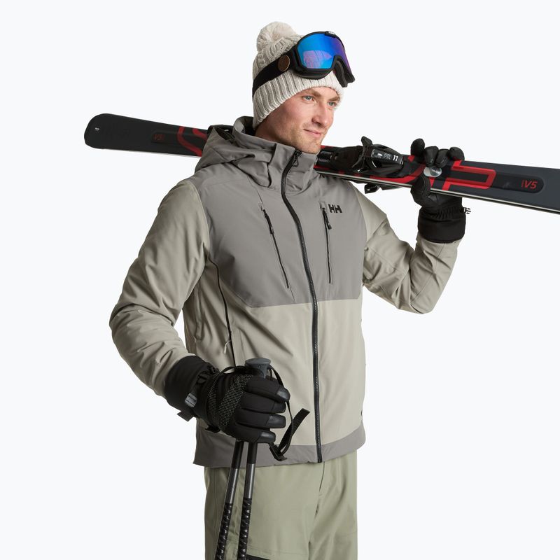Skihandschuhe KADVA Mountain Flow Pro Leder 3M Thinsulate schwarz 6