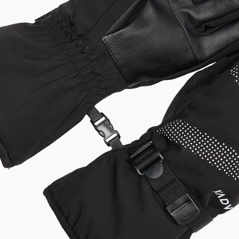 Skihandschuhe KADVA Mountain Flow Pro Leder 3M Thinsulate black 8