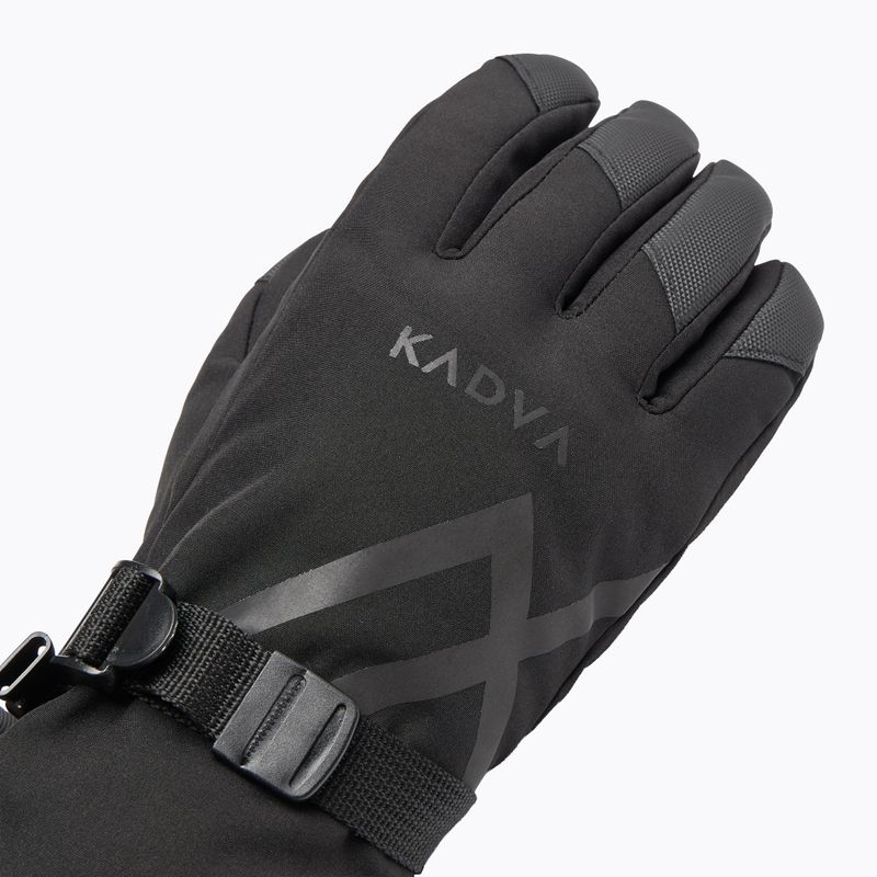 Damen-Skihandschuhe KADVA Mountain Flow 3M Thinsulate schwarz 6