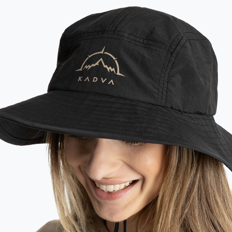 KADVA Hiker Hat verstellbarer schwarzer Hut 3