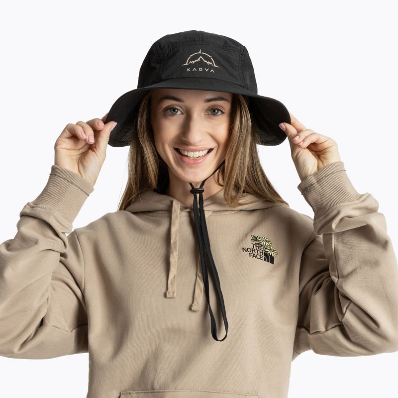 KADVA Hiker Hat verstellbarer schwarzer Hut 4