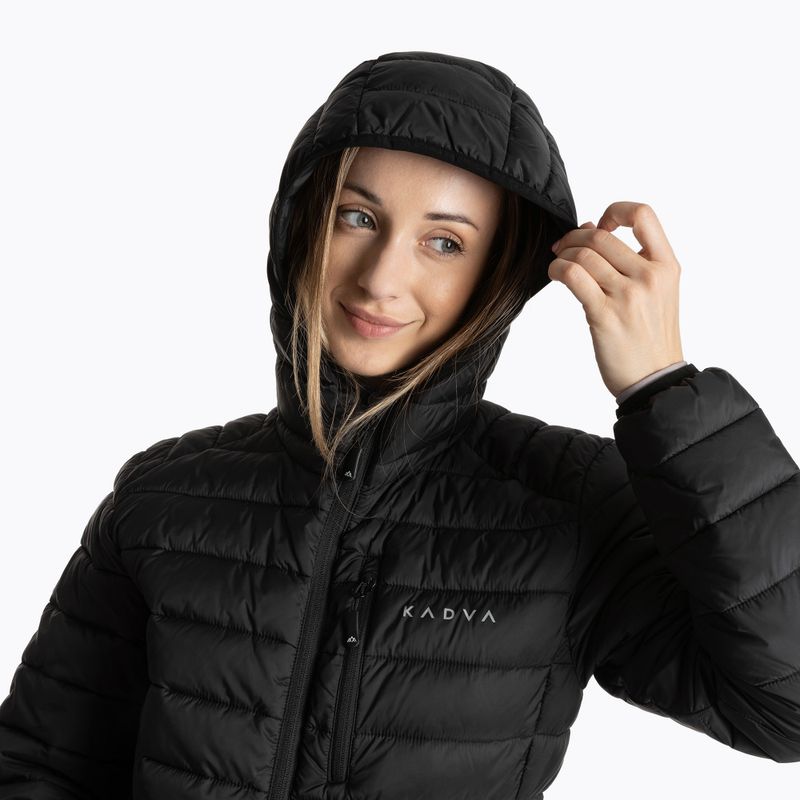 Damen gefütterte Jacke KADVA Canyon schwarz 7