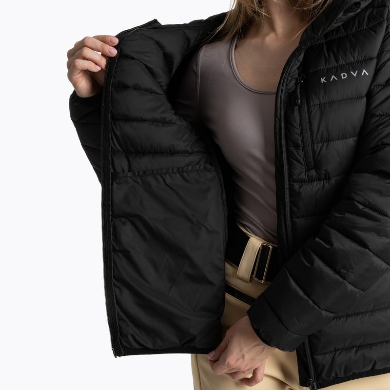 Damen gefütterte Jacke KADVA Canyon schwarz 8