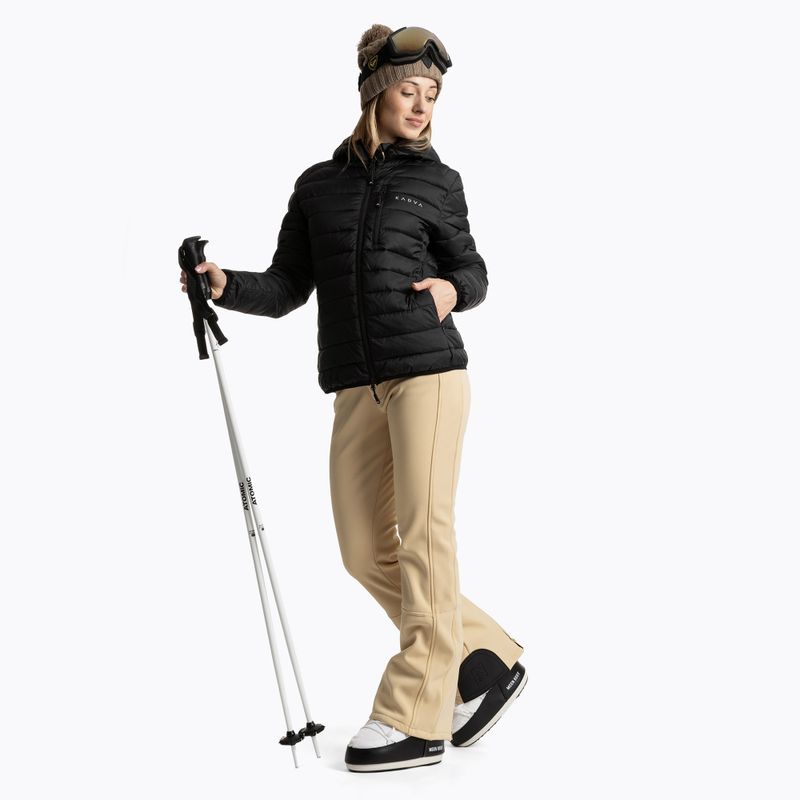 Damen gefütterte Jacke KADVA Canyon schwarz 9