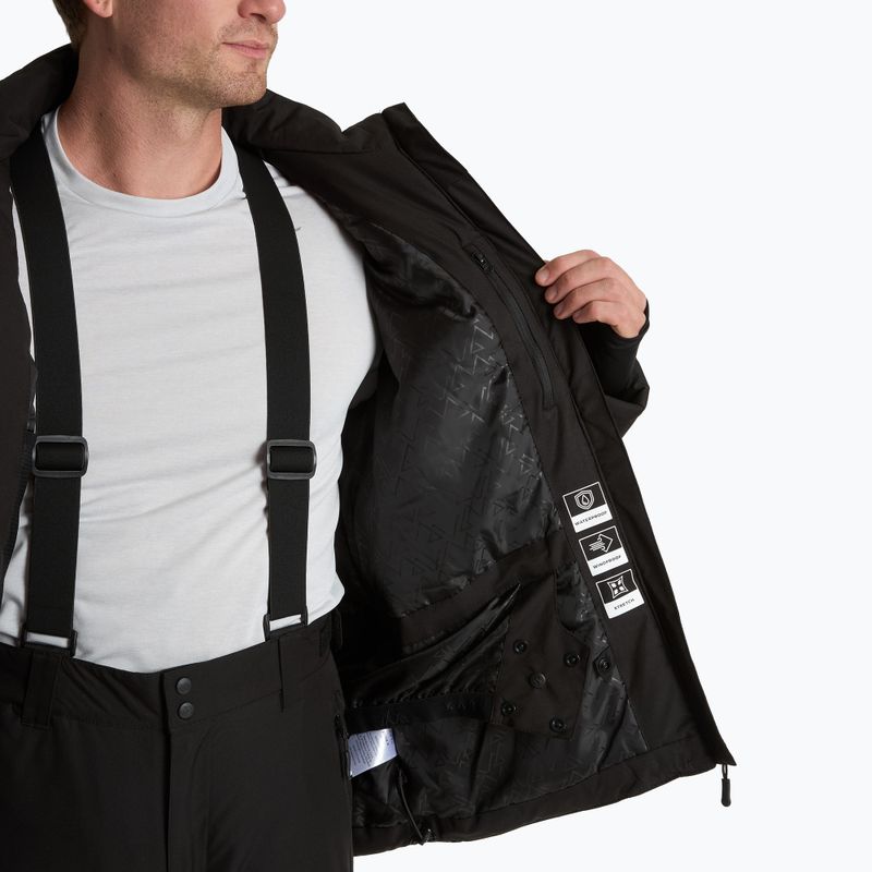 Herren-Skijacke KADVA Edge X Jacket schwarz 9