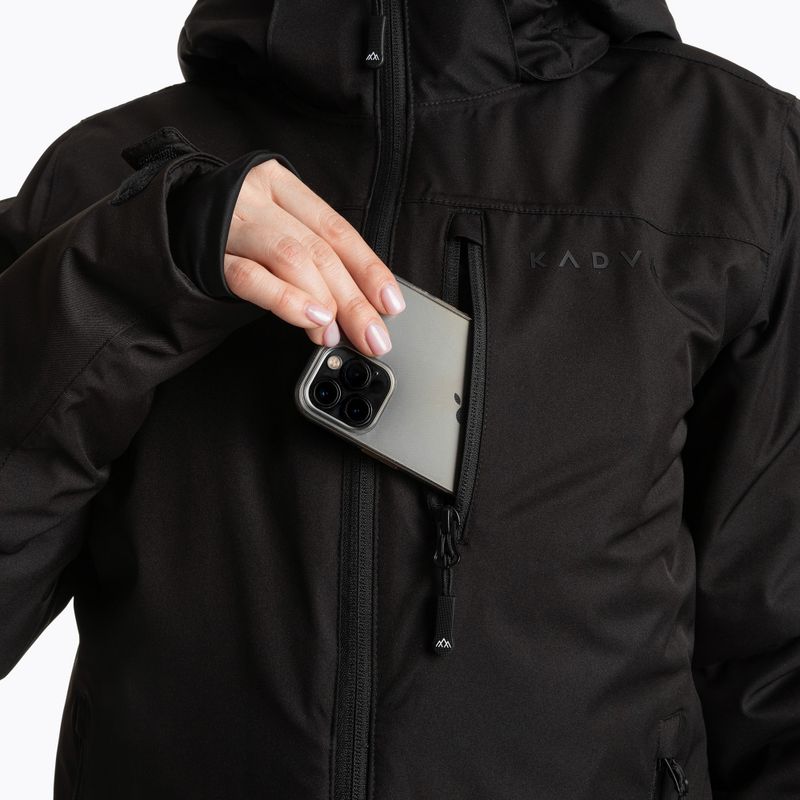 Damen-Skijacke KADVA Edge X Jacket schwarz 5