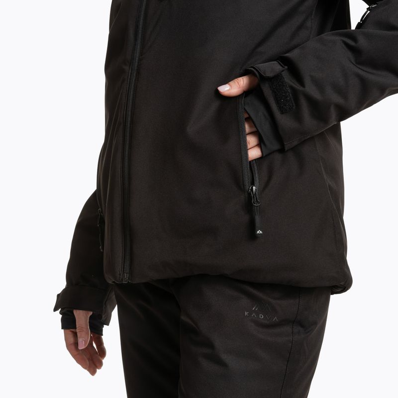 Damen-Skijacke KADVA Edge X Jacket schwarz 6