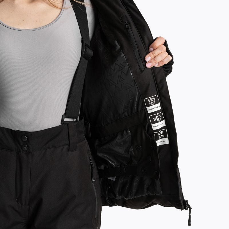 Damen-Skijacke KADVA Edge X Jacket schwarz 9