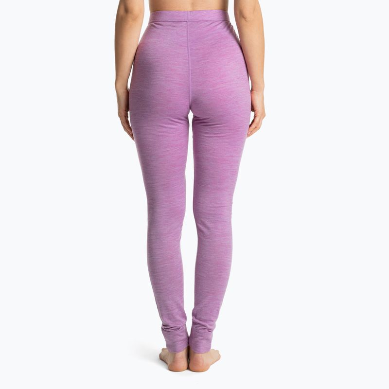 Damen Thermo-Unterwäsche-Set WOOLCANO Merino SET0543 lila 8