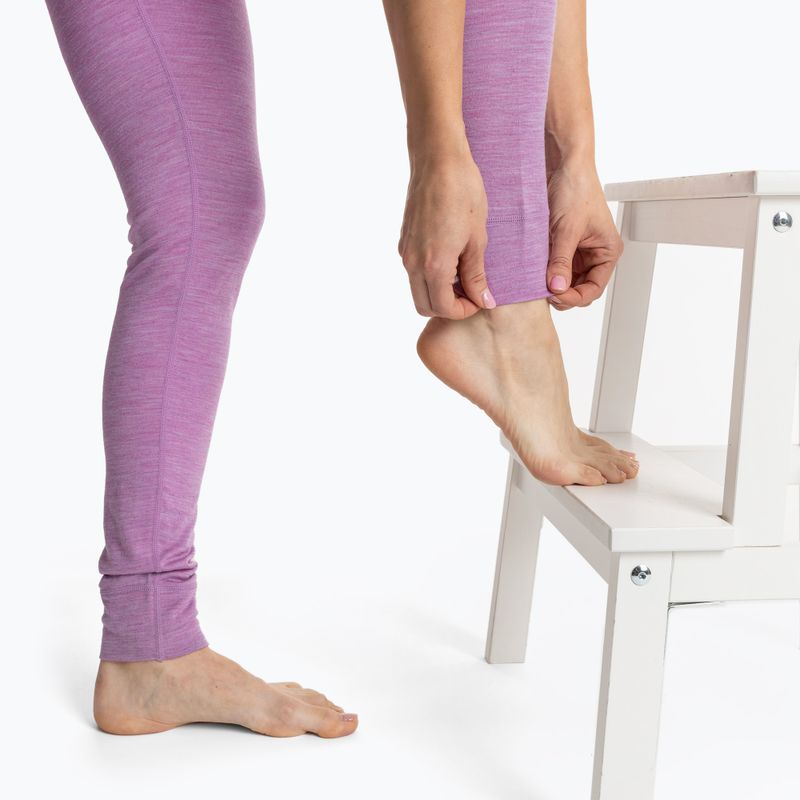 Damen Thermo-Unterwäsche-Set WOOLCANO Merino SET0543 lila 10
