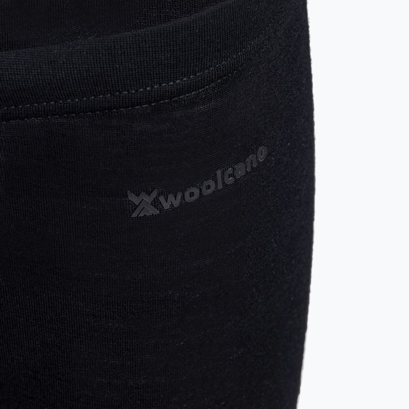 WOOLCANO Merino Kinder-Thermowäsche-Set SET0683 schwarz 8