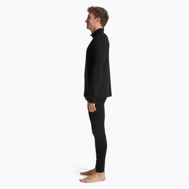 Herren Thermo-Sweatshirt WOOLCANO Merino TOP0544 schwarz 3