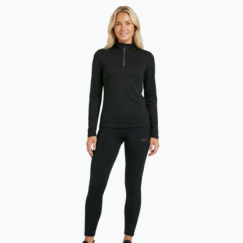 Damen Thermo-Sweatshirt WOOLCANO Merino TOP0545 schwarz 3