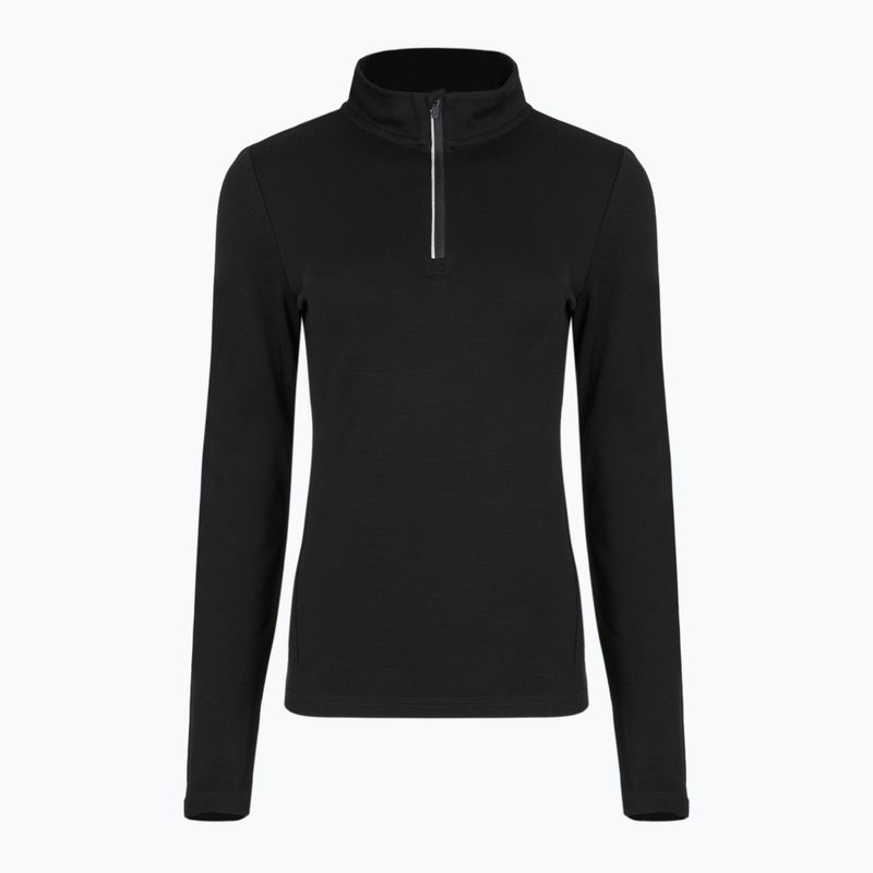 Damen Thermo-Sweatshirt WOOLCANO Merino TOP0545 schwarz 6