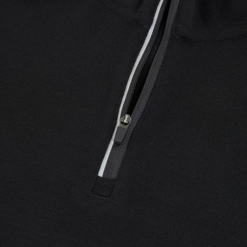 Damen Thermo-Sweatshirt WOOLCANO Merino TOP0545 schwarz 8