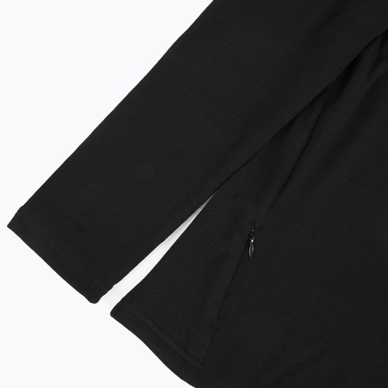 Damen Thermo-Sweatshirt WOOLCANO Merino TOP0545 schwarz 9