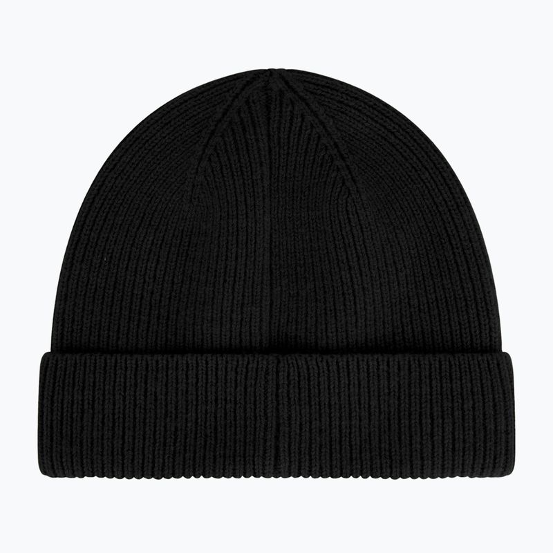 WOOLCANO Merino Wintermütze HAT0440 schwarz 2