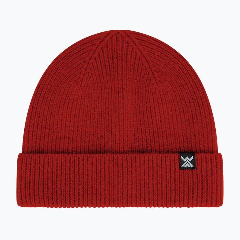 WOOLCANO Merino Wintermütze HAT0440 rot