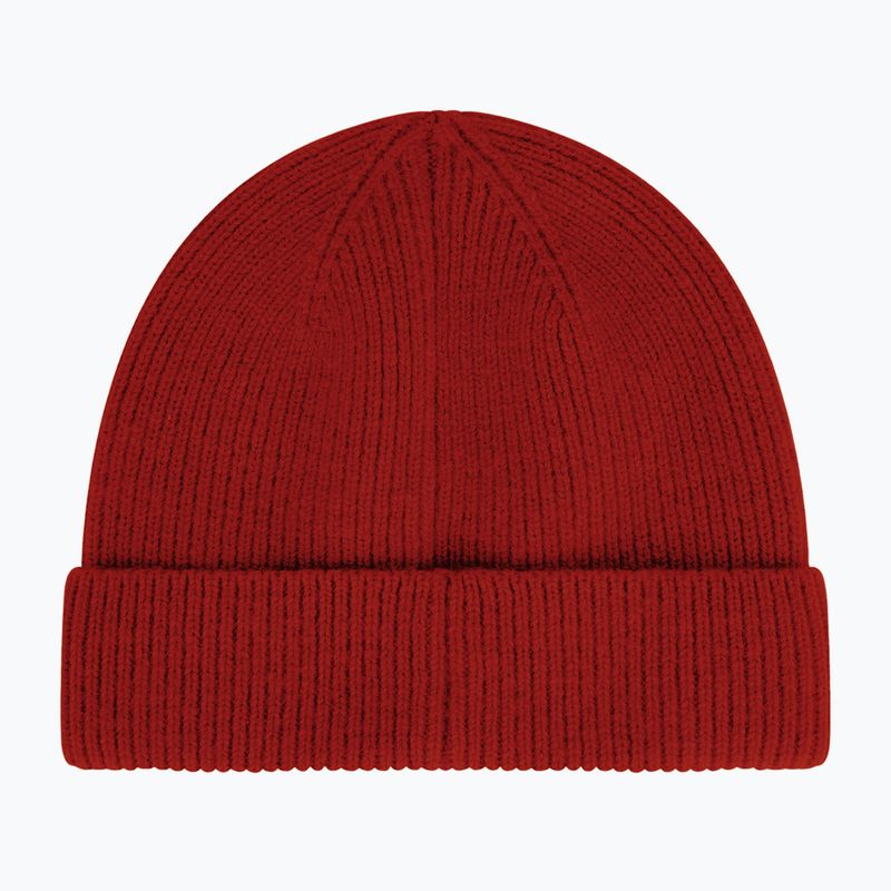 WOOLCANO Merino Wintermütze HAT0440 rot 2